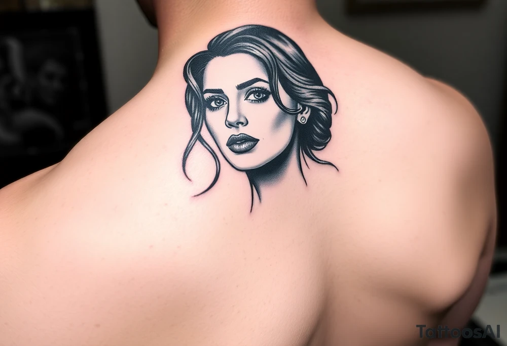 Salma Hayek tattoo idea