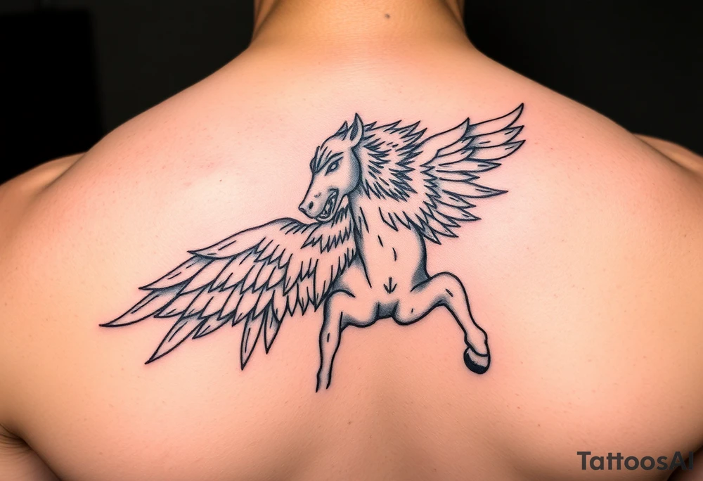 Maverick incorporated into a Tattoo that represents a free spirit tattoo idea