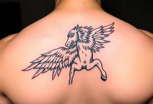 Maverick incorporated into a Tattoo that represents a free spirit tattoo idea