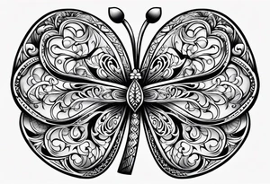 4 leaf clover tattoo idea