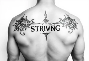 Strength tattoo idea