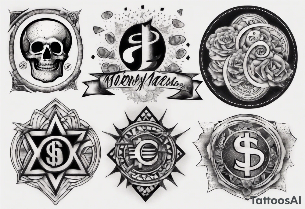 Money tattoo idea