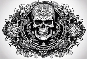 necromancer logo tattoo idea