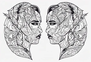 Ripped skin tattoo design tattoo idea