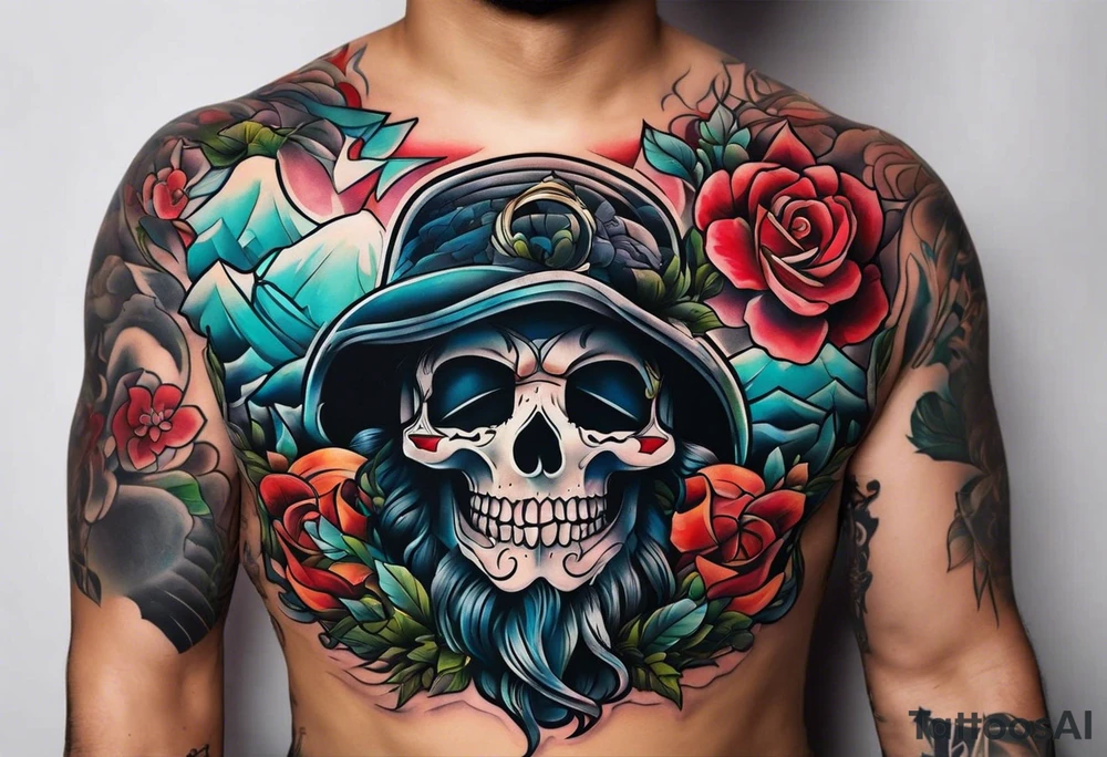 happy on the outside tattoo idea