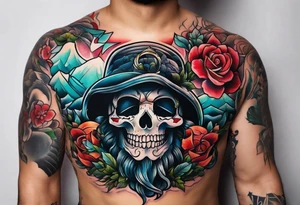 happy on the outside tattoo idea