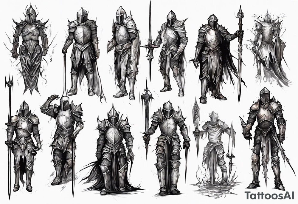 Knight tattoo idea