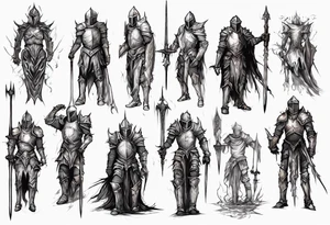 Knight tattoo idea