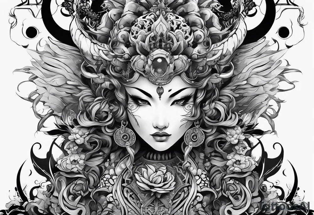 Wan shi tong tattoo idea