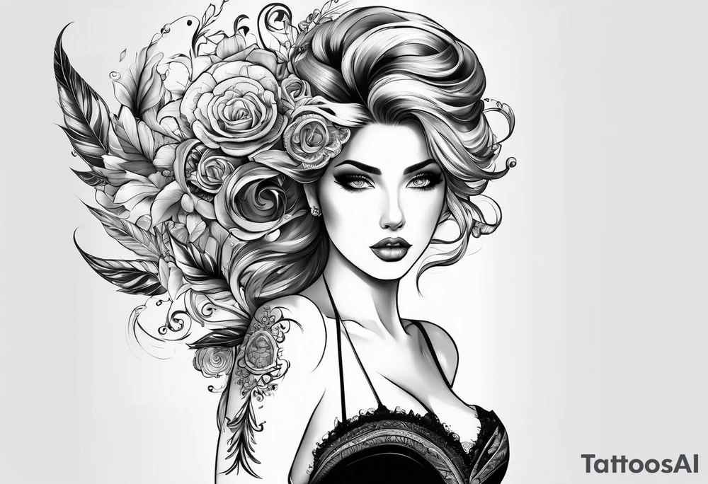 Tattoo which represent the flow of time tattoo idea