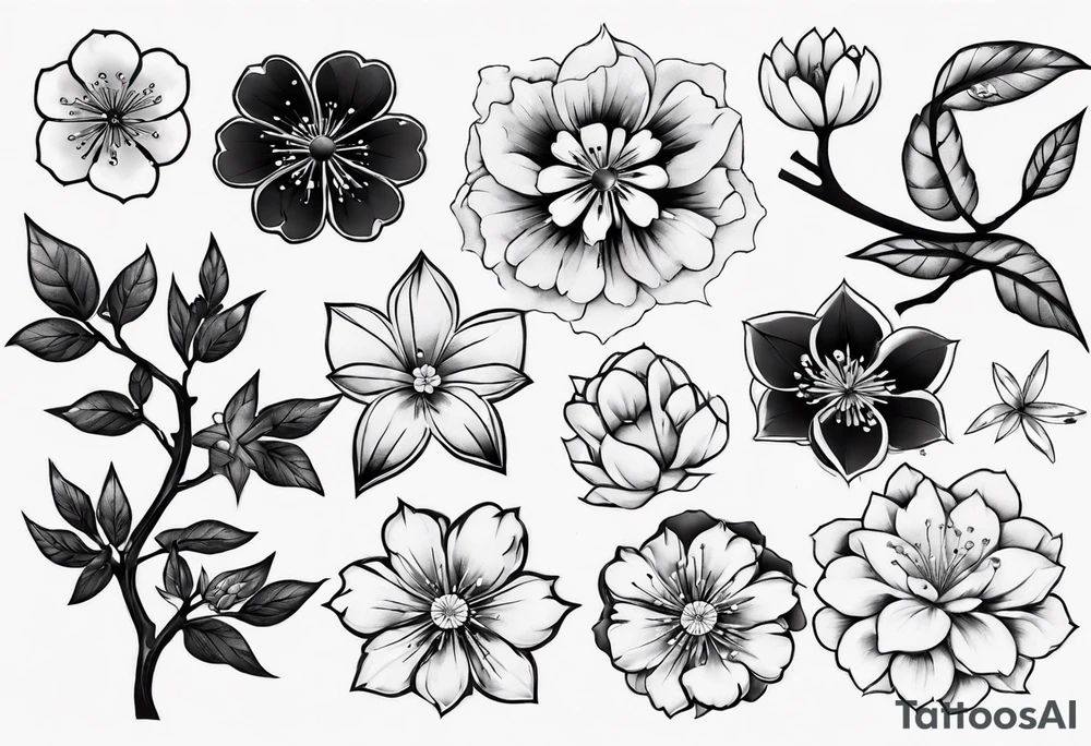 Sakura tattoo idea