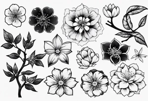 Sakura tattoo idea