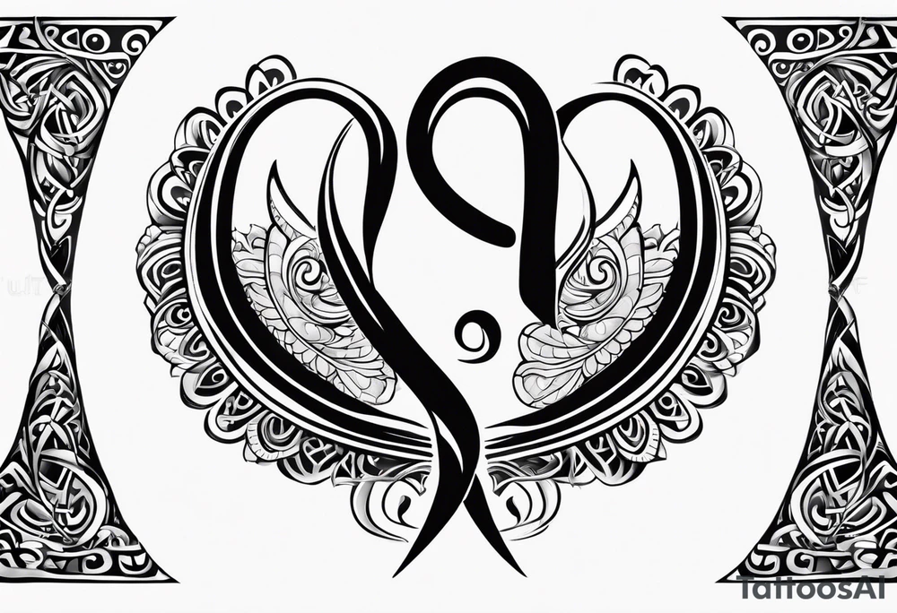 ankh, maori tattoo idea