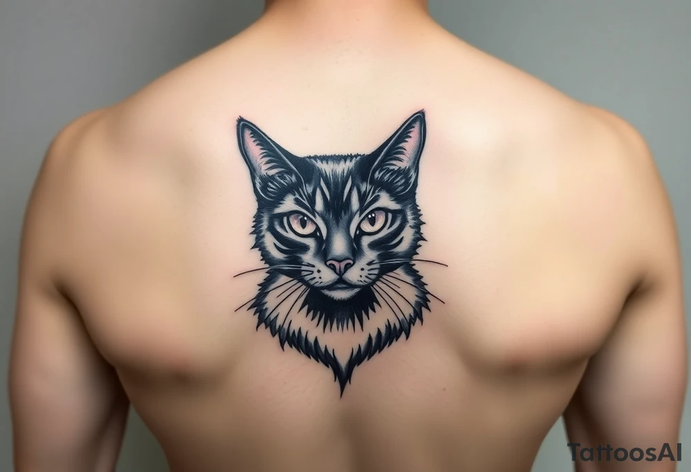 Black Cat tattoo idea