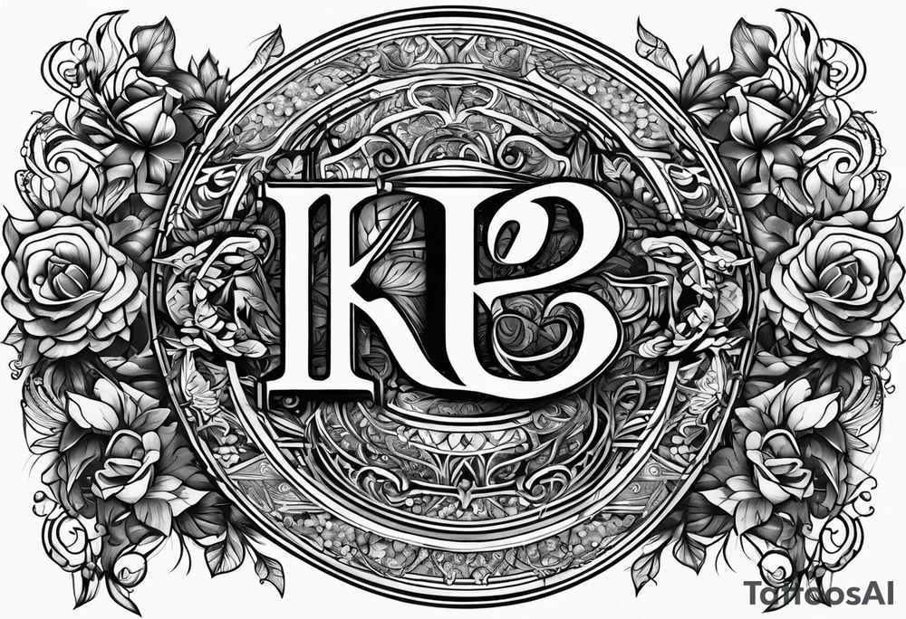 Initials KPL tattoo idea