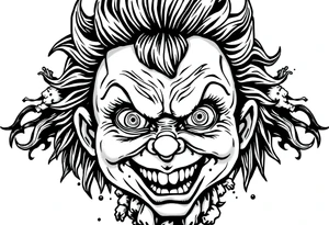 chucky tattoo idea