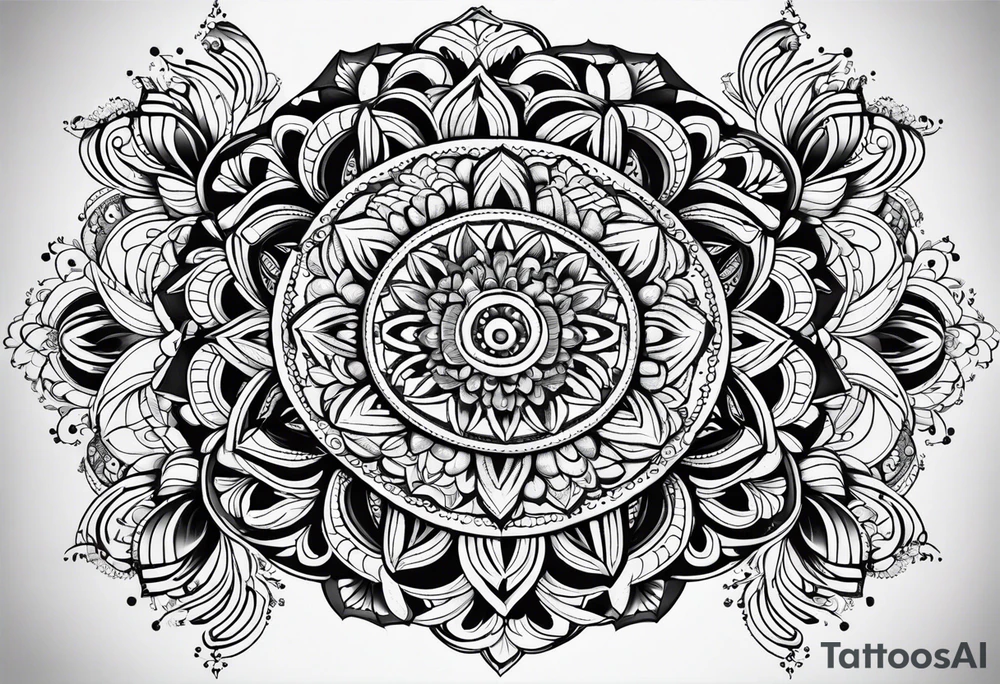 Mandala tattoo idea