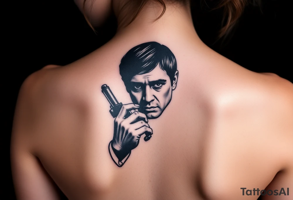 scarface film tattoo idea