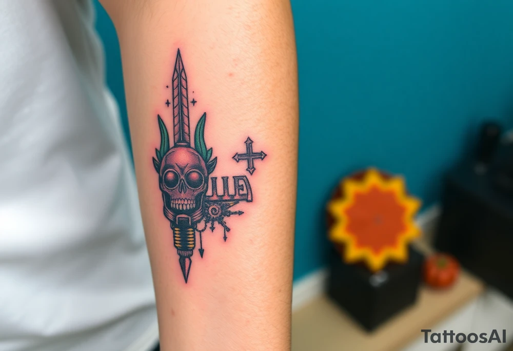 Courage tattoo idea