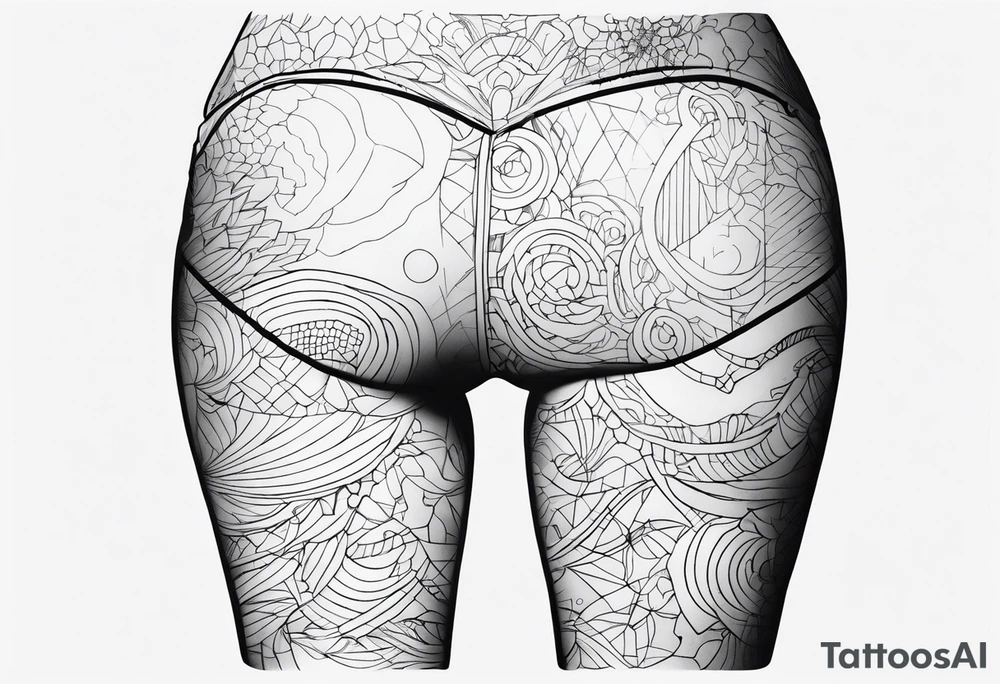 Ai big booty tattoo idea