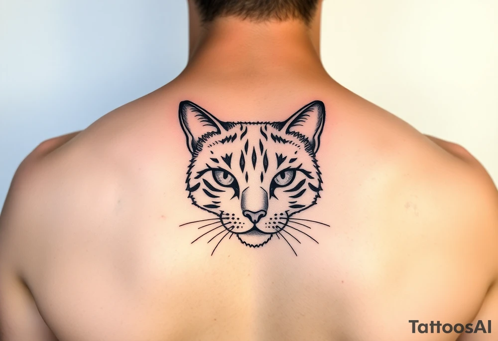 Cat tattoo idea
