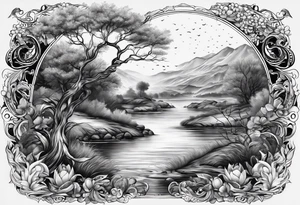 Represente la distance entre 2 personnes qui s aiment dans une goutte d eau tattoo idea