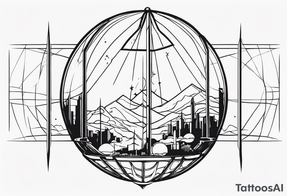 Lighting the world tattoo idea