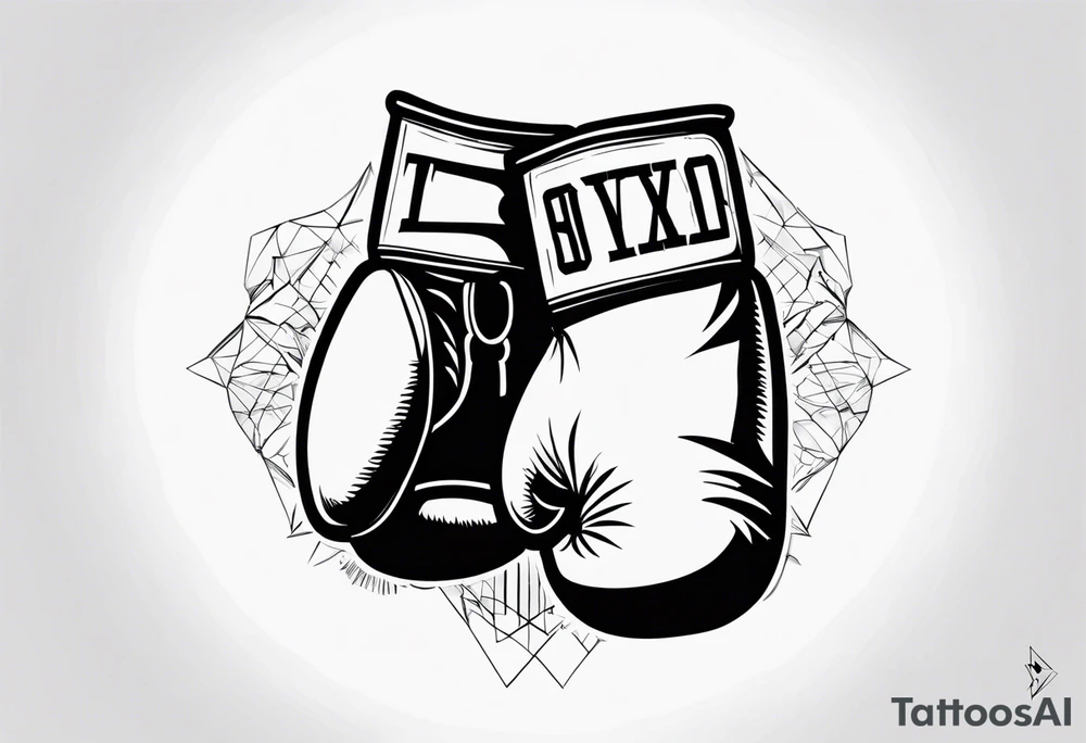 boxing tattoo idea