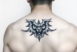 Simple beginner lines and shading tattoo idea