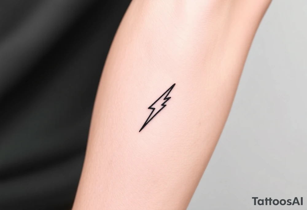 Lightning tattoo idea