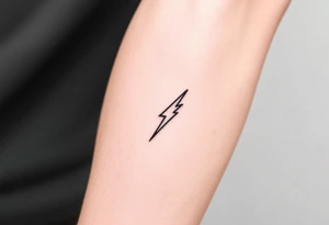 Lightning tattoo idea