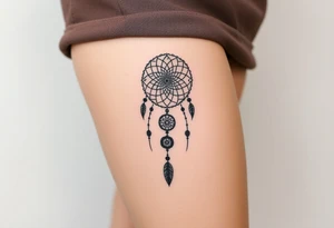 dreamcatcher tattoo idea