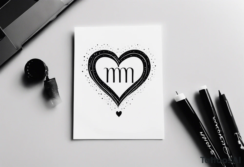 An M2 with a heart tattoo idea
