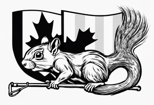 Fishing pole
"1946"
Apple fritter
Squirrel
Canadian flag tattoo idea