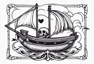 loose lips sink ships skskeletons and death tattoo idea