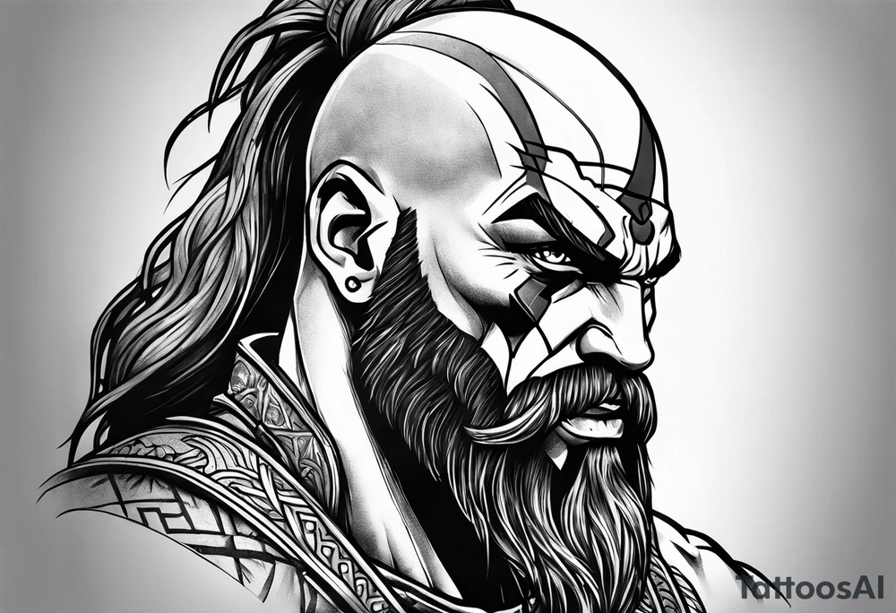 Kratos tattoo idea