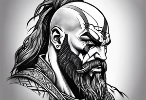 Kratos tattoo idea