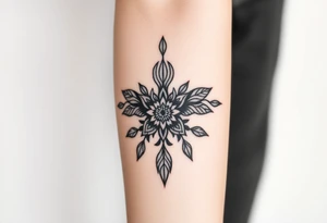 ecuador, native, tribal, andean, indigenous tattoo idea