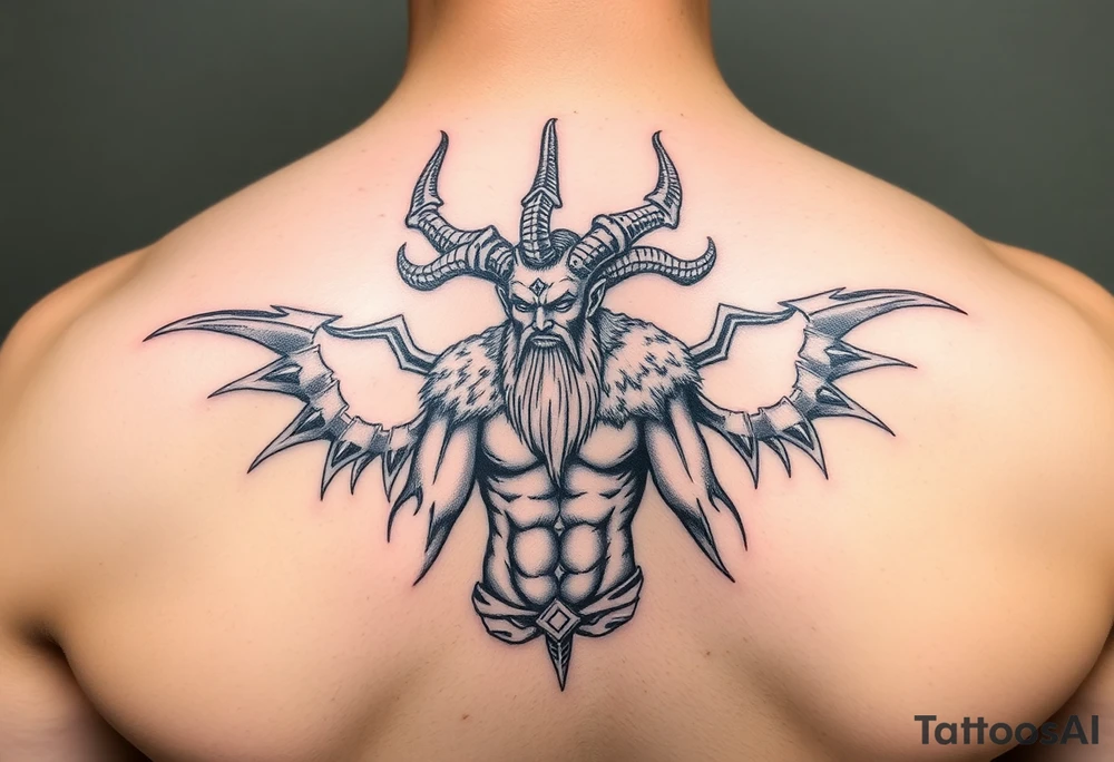 Tartarus greek god tattoo idea