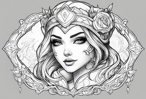 League of legends Orianna tattoo idea