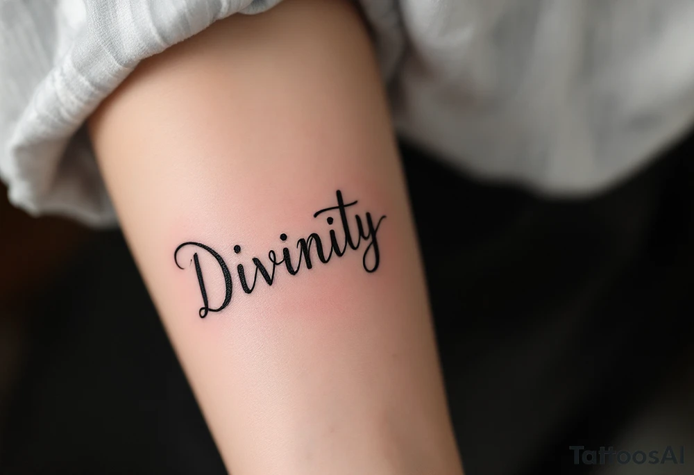Divinity tattoo idea