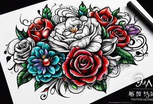 Children and grandchildren names tattoo on my forearm tattoo idea