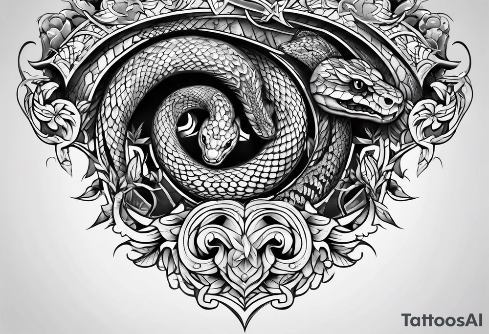 Snake tattoo idea