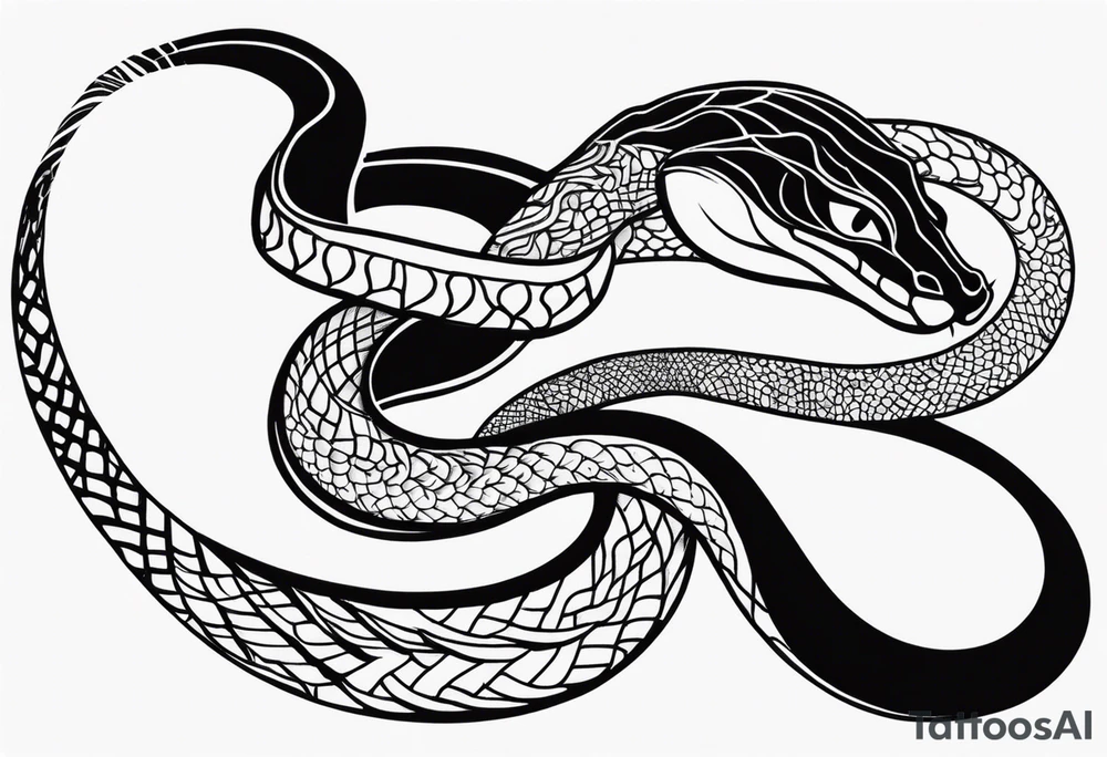 Snake tattoo idea