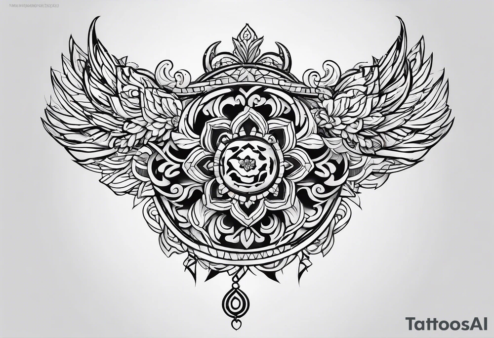 Vietnamese tribal tattoo tattoo idea