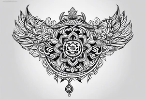 Vietnamese tribal tattoo tattoo idea