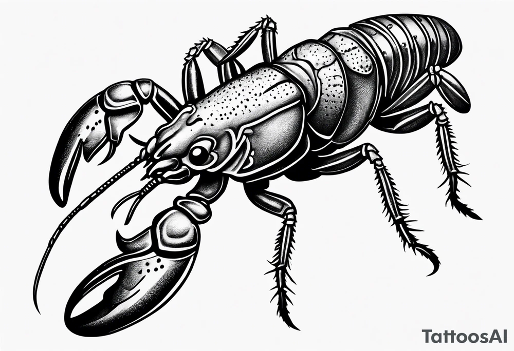 Crayfish tattoo idea