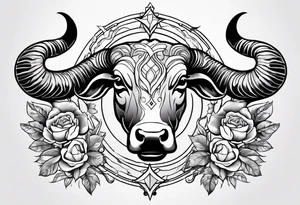 Taurus and cancer together tattoo idea