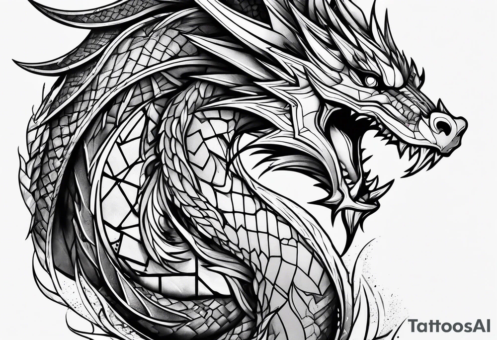 Valhalla friendly 
dragon tattoo idea
