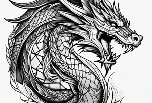 Valhalla friendly 
dragon tattoo idea